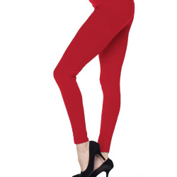 red Leggings